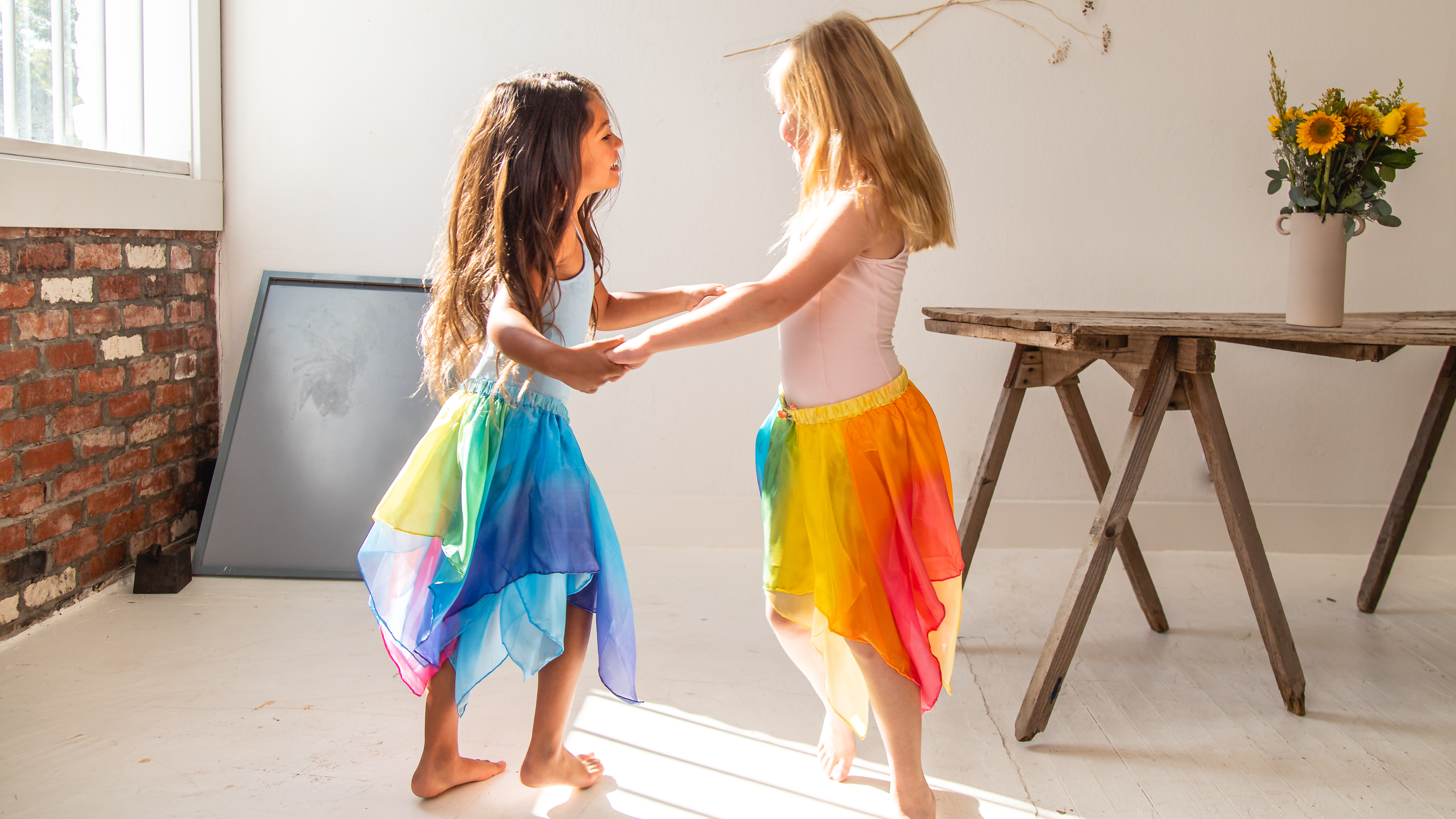 Amazon.com: Rainbow Skirt by Sarah's Silks, 100% Silk, 28